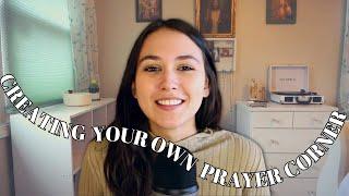 How to Make Your Own Prayer Corner!