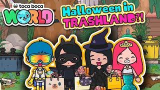 Halloween in TRASHLAND?! - Toca Life World