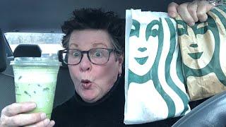 STARBUCKS WINTER REVIEW -Wooo!  -Turkey Sage Danish, Iced Matcha Latte, Baked Apple Croissant