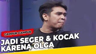 Suasana Studio Jadi Seger & Kocak Karena Tingkah Olga Syahputra - CAMPUR CAMPUR