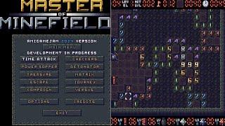 AMIGA Master Of Minefields v0 8 3 Marcin Rygulski, Digital Worlds Studio 2024 MINESWEEPER MINE SWEEP