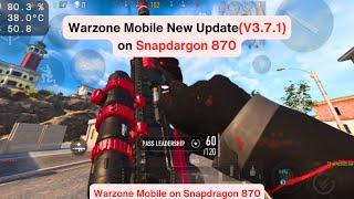 Warzone Mobile New Update (V3.7.1) [Are Game Crashes fixed??]