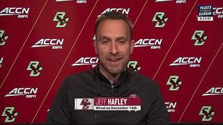 Football: Jeff Hafley on Packer & Durham (Jan. 8, 2020)