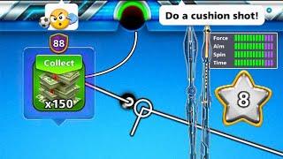 8 ball pool - Level 8 Win Rate 86.2%  ccp Level 88 Free cash 150 And Link Cue