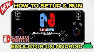 NYUSHU ANDROID SETUP/SETTINGS/60FPS/GAMEPLAY || BEST NINTENDO SWITCH EMULATOR 2024