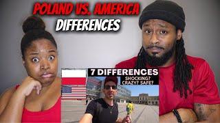 vs CULTURE SHOCKS IN POLAND! American Couple Reacts "7 Shocking Differences in Poland & USA"