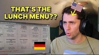 American reacts to a Typical Day at School in Germany