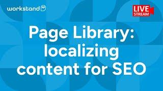 Page Editor: localizing landing page content for improved SEO