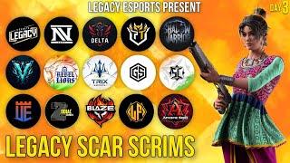 LEGACY SCAR SCRIMS SEASON 1 ● DAY 3 ● SCARFALL 2.0 SCRIMS