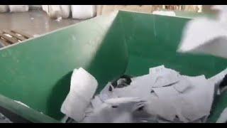 Shredder for waste paper, paper, cardboard