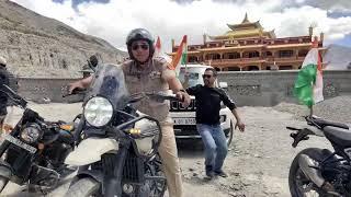 bike relly in amazing landscape of zanskar valley 2024 @ilovezanskar7542