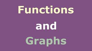 Functions | Coordinate Plane | Graphs Full Course