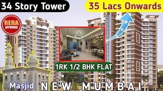 100% Legal Low Budget Property|1RK 1/2 BHK Flat For Sale In New Mumbai|TMC RERA APPROVED|Near Mumbra