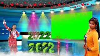 green background screen effect hd video@happy new year dj song