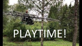 chAIR -Manned drone Episode 24 -Playtime! Electric VTOL Axel Borg