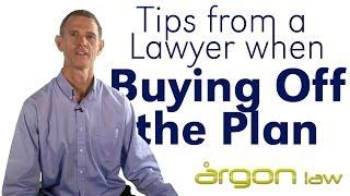 Buying off the Plan - Legal Considerations :: Tips from a Sunshine Coast Property Lawyer