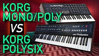Korg Mono/Poly vs Korg Polysix - Vintage Analog Synth Showdown LIVE!