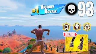 93 Elimination Solo Squads Gameplay Wins (Fortnite Chapter 5 Season 3 PS4 Controller)