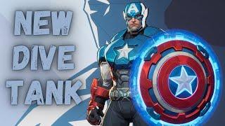 CAPTAIN AMERICA FIRST MATCH! HE'S INSANE