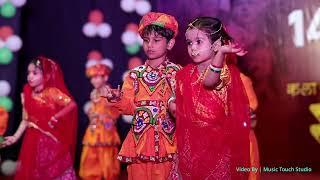 14th Annual Day of Adhayan Kids.... Students of Junior KG dancing on RAJASTANI SONG...