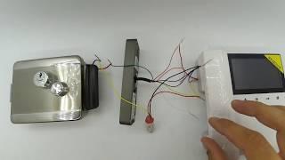 Подключение электромеханического замка к домофону с помощью БУЗа - Ip24.com.ua