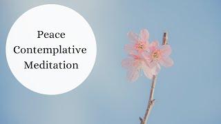 CONTEMPLATIVE PEACE MEDITATION FEAT. EXCERPT FROM THE VEDAS (5 MINS)//Gently Being meditation