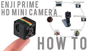 Enji Prime HD Mini Camera How To