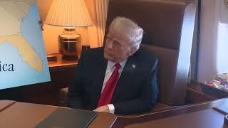 Trump Dunks On HuffPost Reporter On Air Force One Over Question He Asked