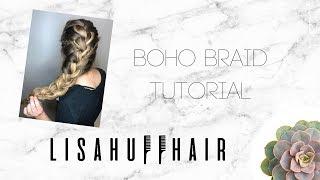 Boho braid tutorial | Lisa Huff Hair