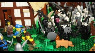 LEGO The GREAT SKELETON WAR: A Heroic Last Stand - Stop Motion Video