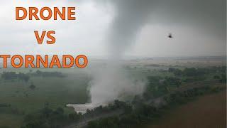 Drone vs Tornado the best drone video in history of a tornado, close range 4k Sulphur, Ok ORIGINAL