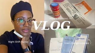 WEEK IN THE LIFE OF A MED-SURG NURSE I Charge nurse duties, Sitting 1:1, errands and etc.