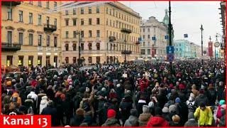 Regions across Russia are gripped by large-scale anti-war protests: destruction of Putin regime