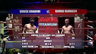 Quasie Khademi vs Georgi Georgiev HELLRAISER BOXING - TITANIUM -