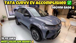 Tata curvv EV Accomplished 45 (Second Base)- अब TOP MODEL को कौन पूछेगा⁉️