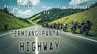 Adventure motorcycle riding to Genting Highlands via Termiang Highway & Route 86#adventuremotorcycle