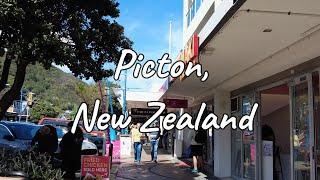 Shuttle and walking tour of Picton, New Zealand.