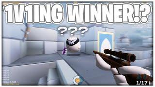 GIVEAWAY WINNER ANNOUNCED! + MONTAGE 1V1ING GIVEAWAY WINNER!? | SHELL SHOCKERS