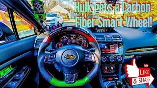 How to install the A51 Carbon Fiber LED Smart Wheel from OHC Motors on my 2018 Subaru WRX/STI