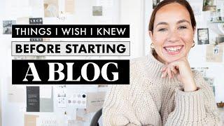 What I Wish I Knew Before Starting a Blog + What I've Learned | By Sophia Lee Blogging