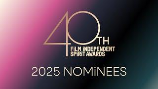 Here Are Your 2025 Film Independent Spirit Award Nominees!