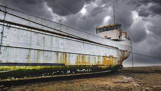 We Found an ABANDONED Ship Wrecked on the Beach!