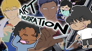 my biggest ART INSPIRATION in HIGH SCHOOL (animated story)