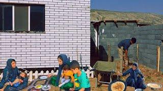 Building a Wooden Cabin for Togo & Visiting Asghar’s Family