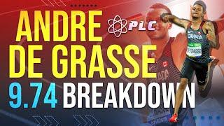 Andre De Grasse 9.74 Breakdown | Prefontaine Classic 2021