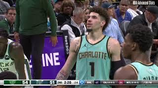 LaMelo Ball | Charlotte Hornets vs. Milwaukee Bucks | Full Box Score