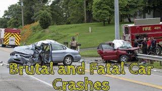 Brutal and 'Fatal' Car Crashes #10