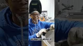 BEGINNER FAB-WELDER TIP #welding #fabrication #migwelding #primeweld