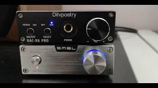 Dilv poetry DAC-X6pro headphone amplifier test