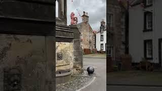 Outlander location. Falkland. Jamie's ghost at the fountain #outlander #jamieandclaire #Mrsbairdsbnb